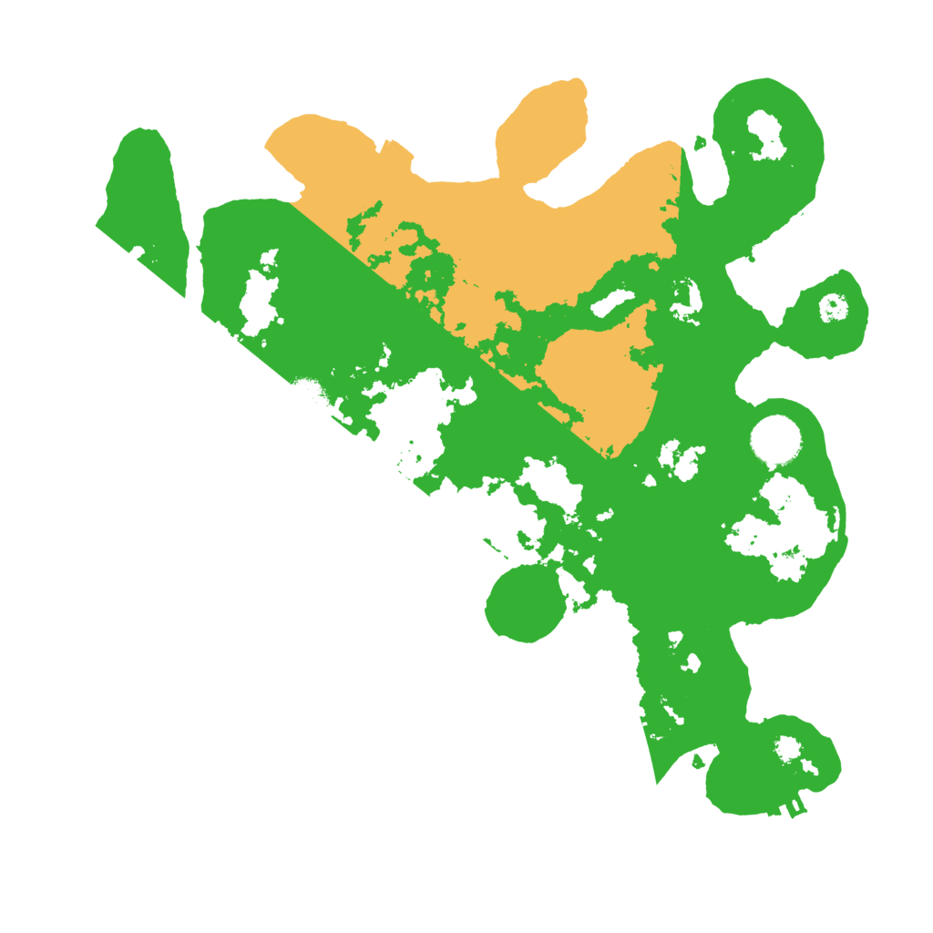 Biome Rust Map: Procedural Map, Size: 3300, Seed: 2122846998