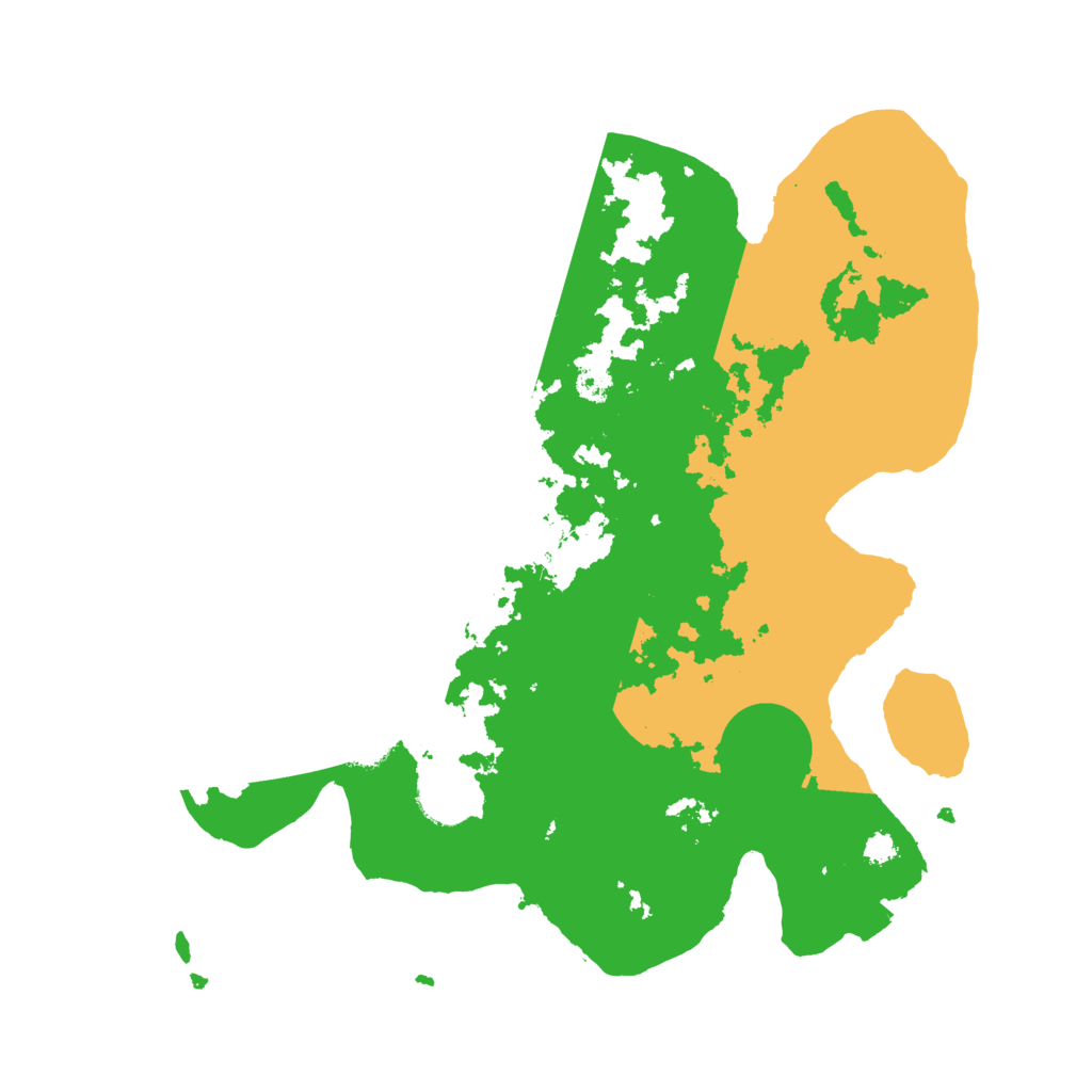 Biome Rust Map: Procedural Map, Size: 3150, Seed: 54125632