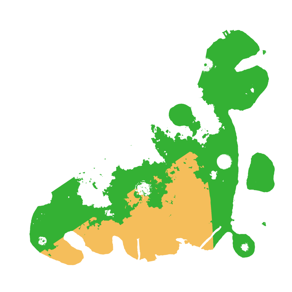 Biome Rust Map: Procedural Map, Size: 3500, Seed: 1896031963