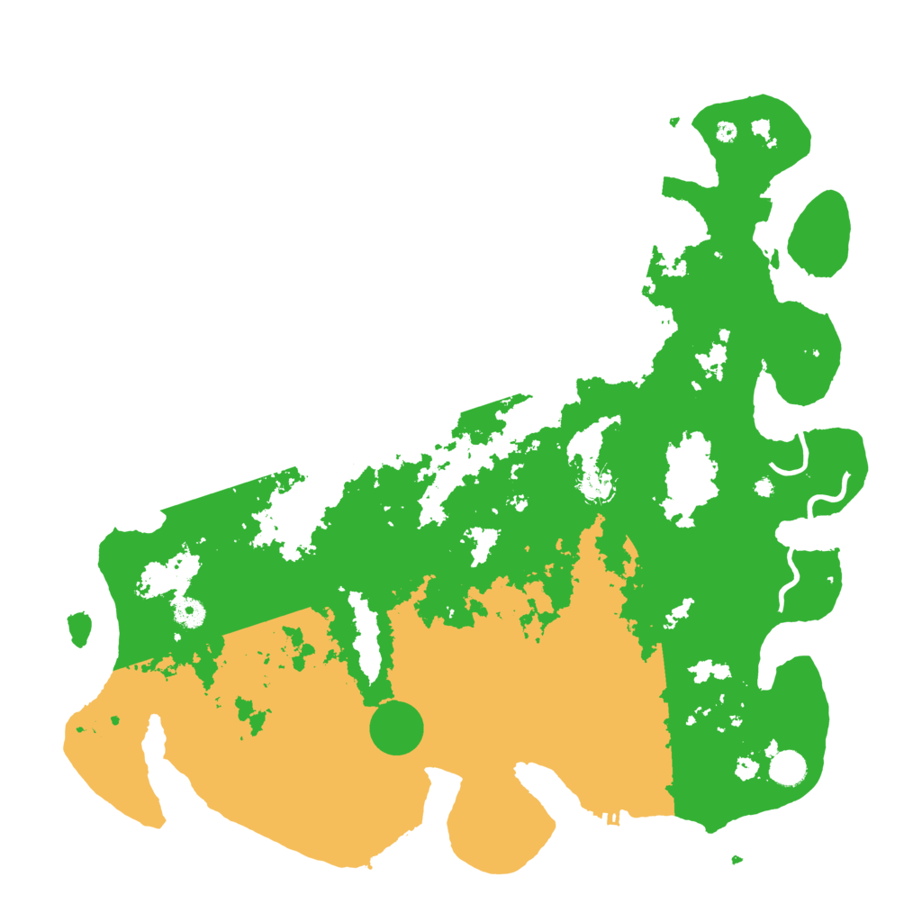 Biome Rust Map: Procedural Map, Size: 4500, Seed: 897544810