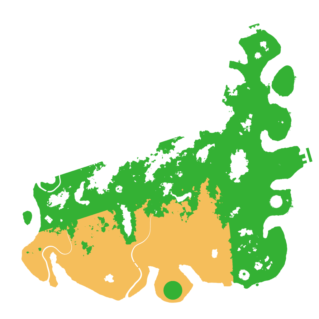 Biome Rust Map: Procedural Map, Size: 4500, Seed: 897544810