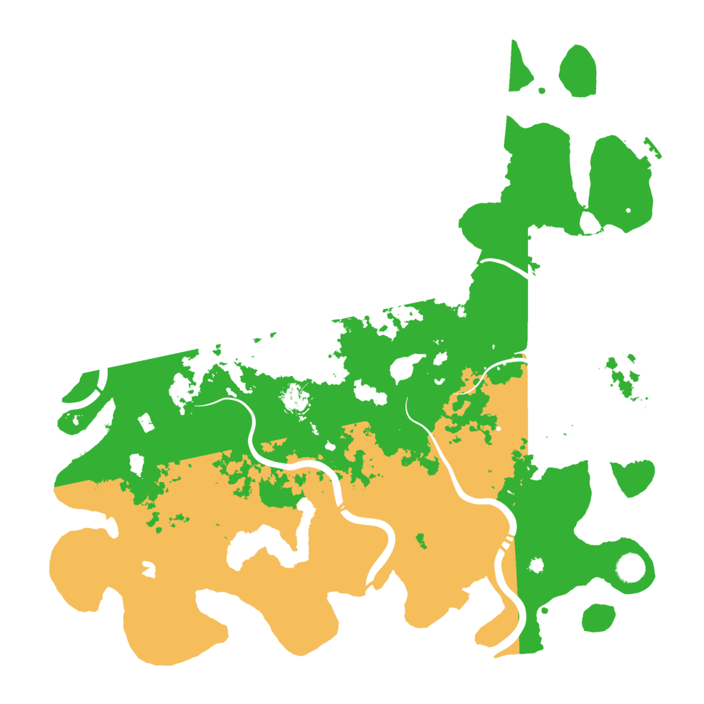 Biome Rust Map: Procedural Map, Size: 4250, Seed: 439721229