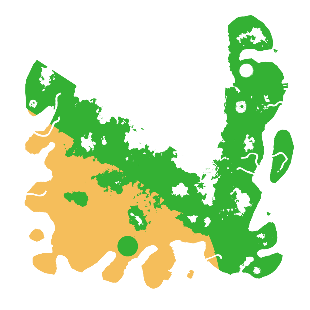 Biome Rust Map: Procedural Map, Size: 4000, Seed: 360383993