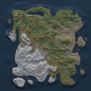 Thumbnail Rust Map: Procedural Map, Size: 4250, Seed: 67818635, 17 Monuments