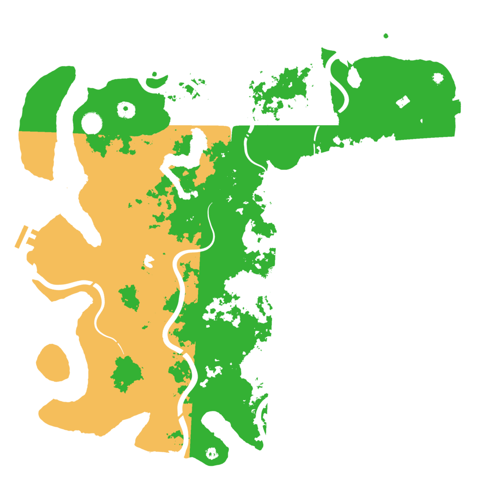 Biome Rust Map: Procedural Map, Size: 4250, Seed: 1690107396
