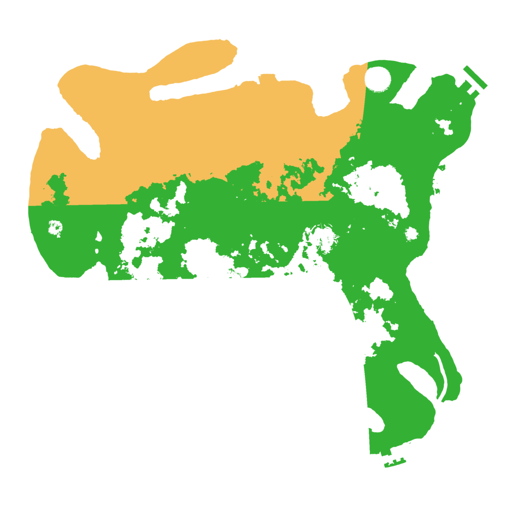 Biome Rust Map: Procedural Map, Size: 3500, Seed: 1207777044