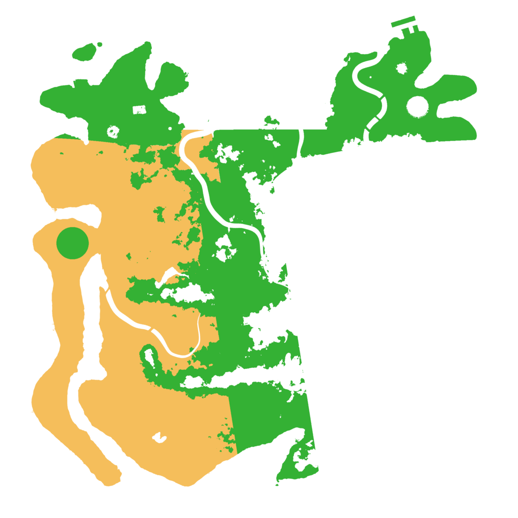 Biome Rust Map: Procedural Map, Size: 4250, Seed: 2063411613