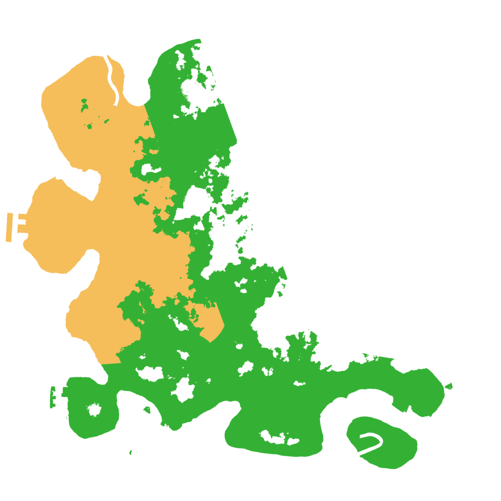 Biome Rust Map: Procedural Map, Size: 3500, Seed: 1448389292