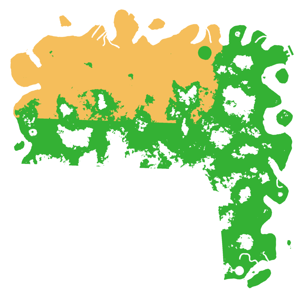 Biome Rust Map: Procedural Map, Size: 6000, Seed: 90