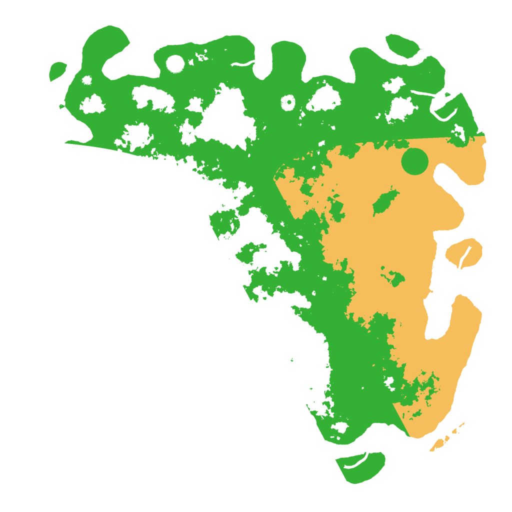 Biome Rust Map: Procedural Map, Size: 5000, Seed: 1212333