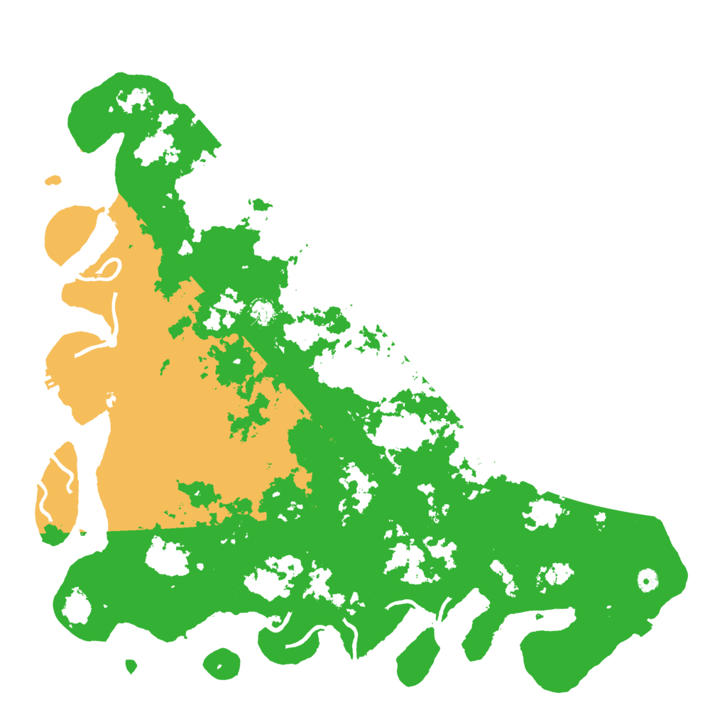 Biome Rust Map: Procedural Map, Size: 5000, Seed: 1763590501