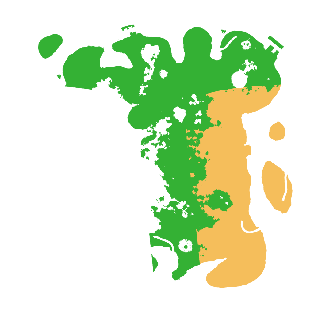 Biome Rust Map: Procedural Map, Size: 3500, Seed: 1965946372