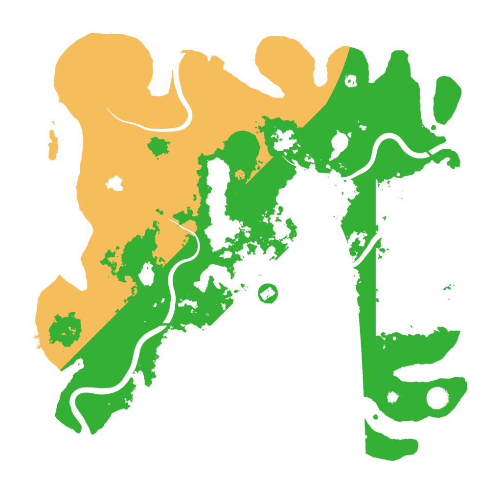 Biome Rust Map: Procedural Map, Size: 4000, Seed: 245010080