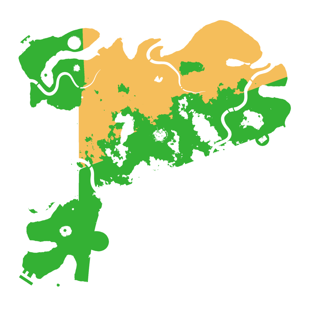 Biome Rust Map: Procedural Map, Size: 4250, Seed: 120141