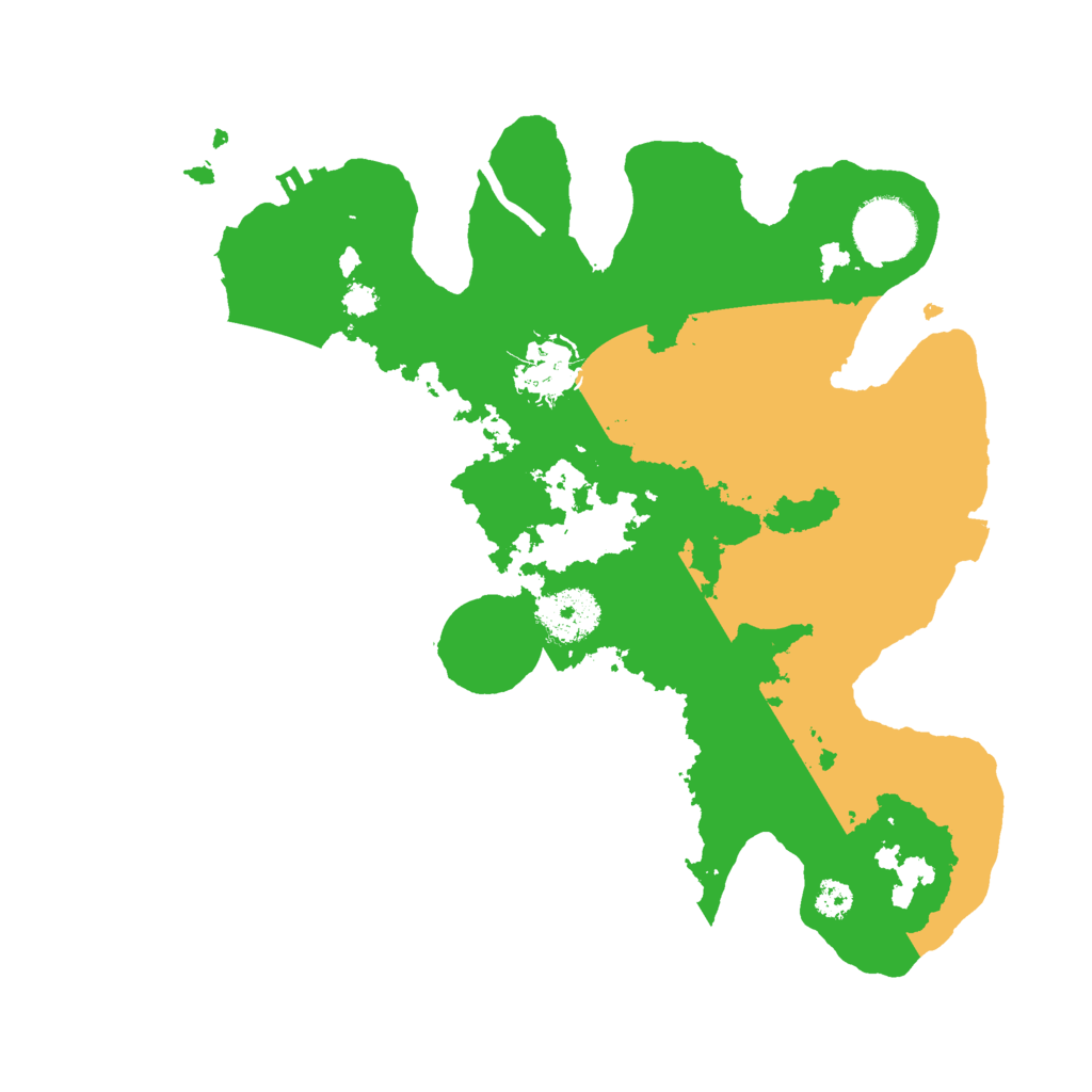 Biome Rust Map: Procedural Map, Size: 3000, Seed: 2110547468