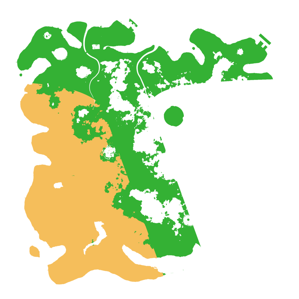 Biome Rust Map: Procedural Map, Size: 4250, Seed: 2187005