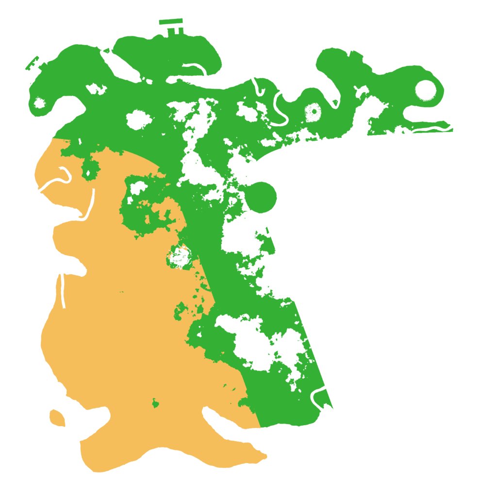 Biome Rust Map: Procedural Map, Size: 4250, Seed: 2187005