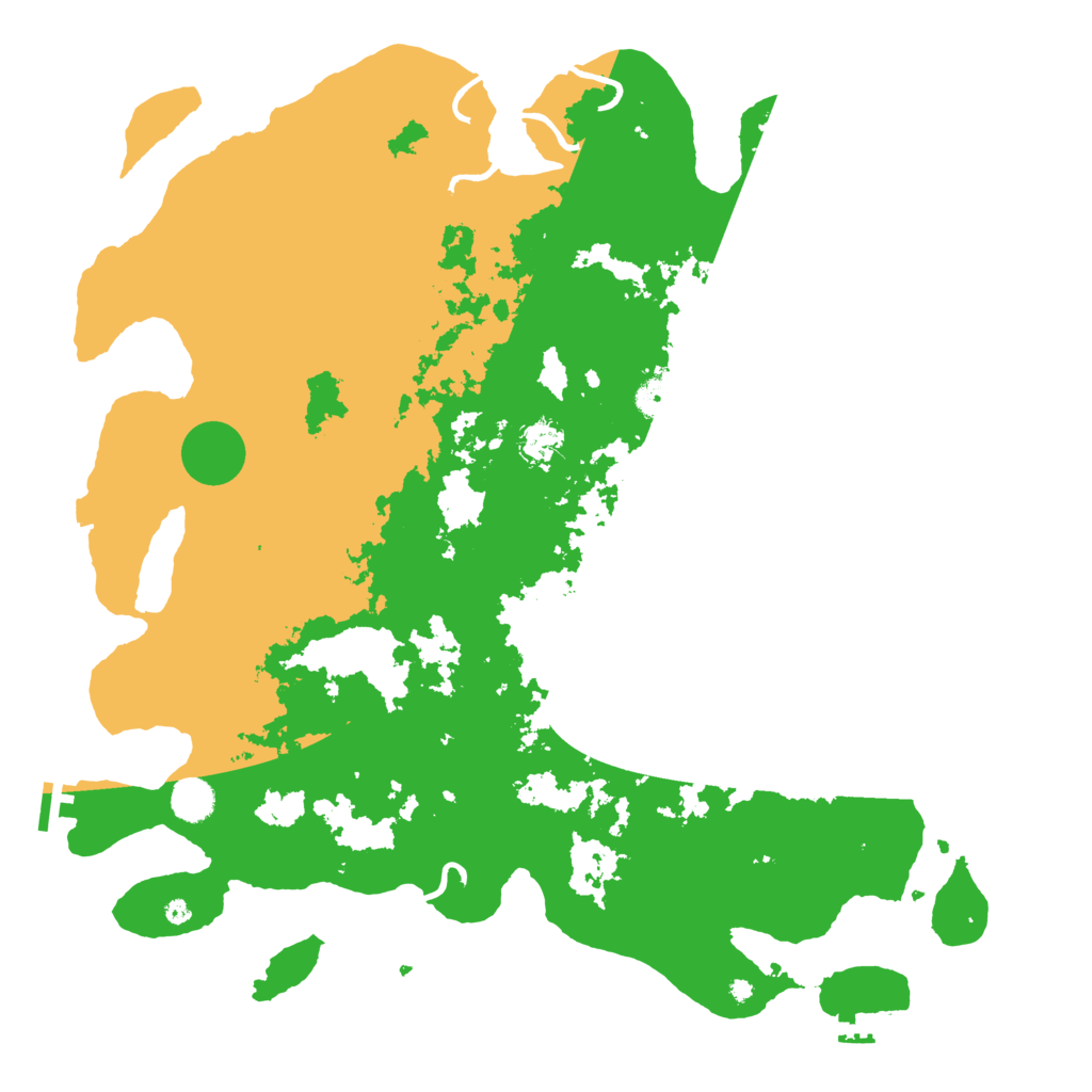 Biome Rust Map: Procedural Map, Size: 4500, Seed: 2046210059