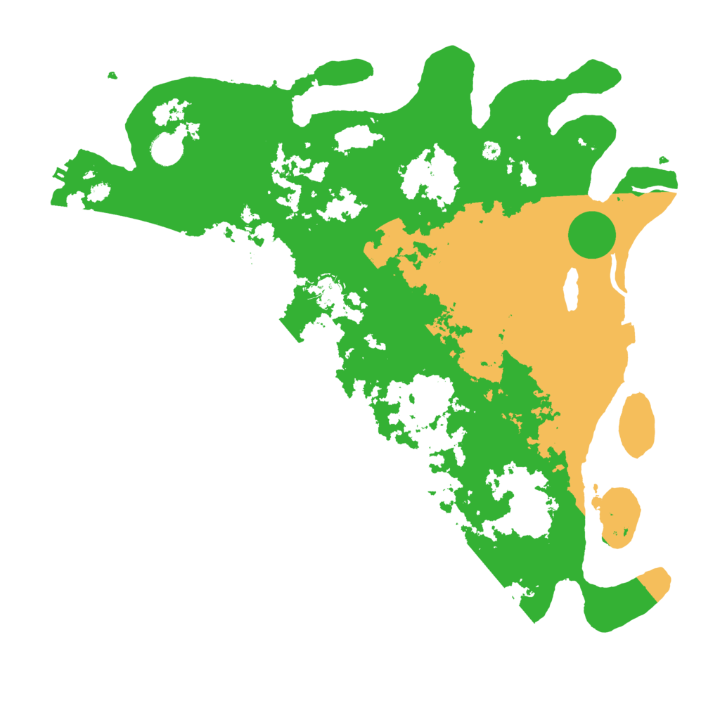 Biome Rust Map: Procedural Map, Size: 4000, Seed: 1283999353