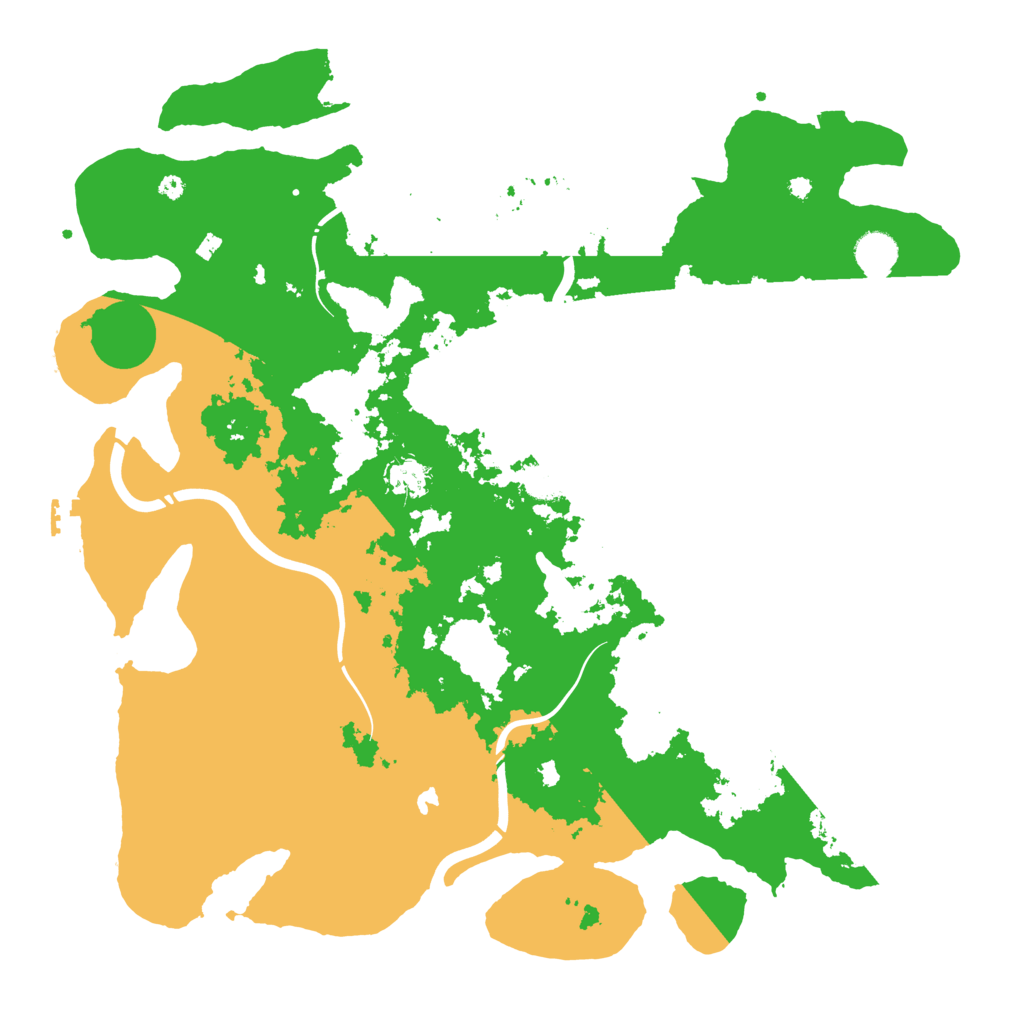 Biome Rust Map: Procedural Map, Size: 4250, Seed: 1210201882