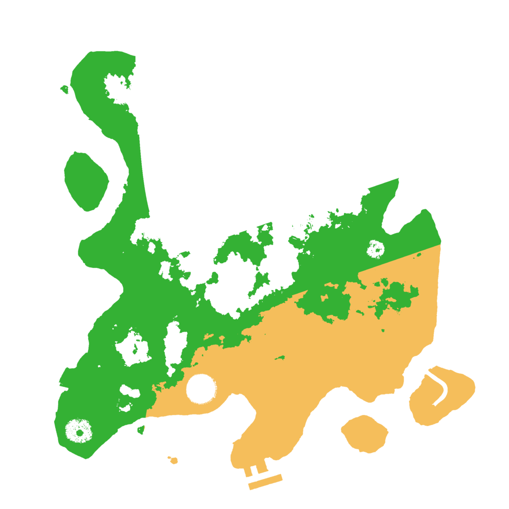 Biome Rust Map: Procedural Map, Size: 3000, Seed: 939