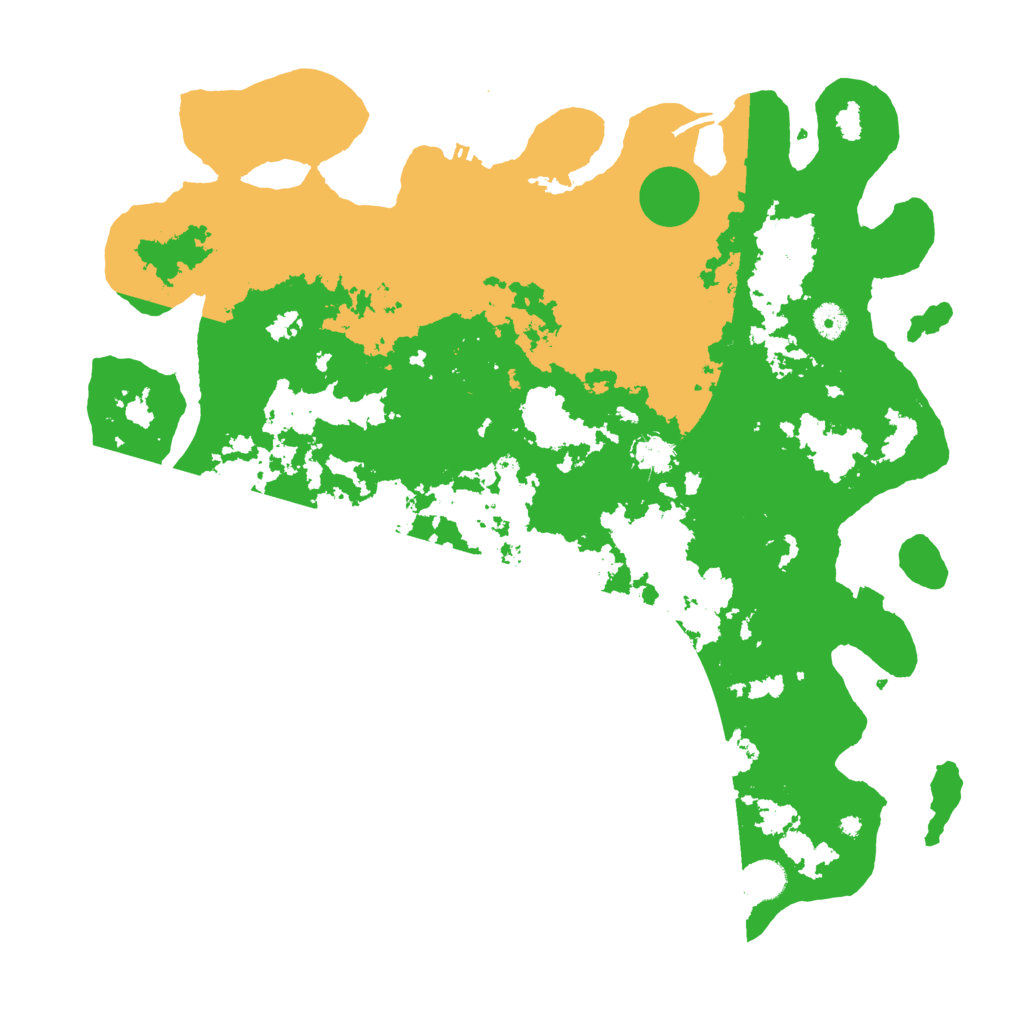 Biome Rust Map: Procedural Map, Size: 4500, Seed: 912712878