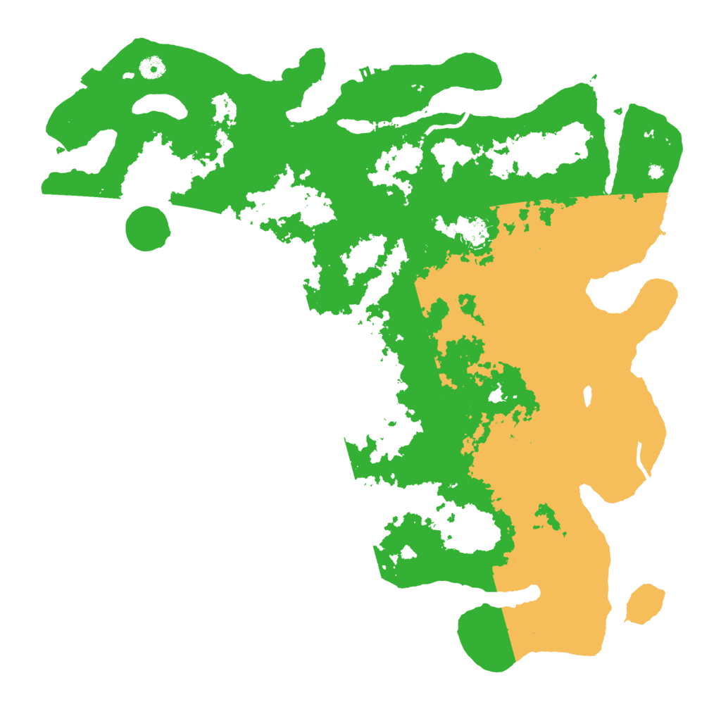 Biome Rust Map: Procedural Map, Size: 4500, Seed: 2055948431