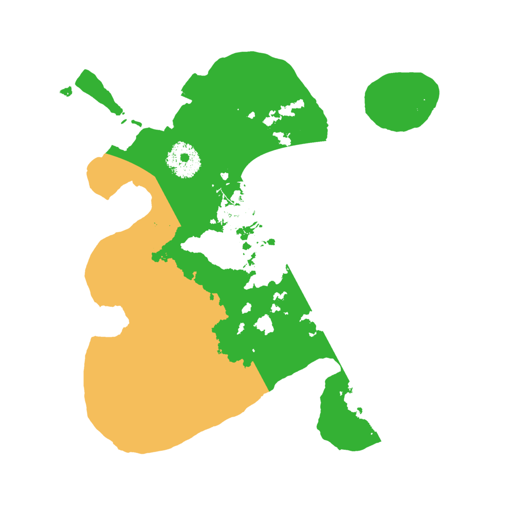 Biome Rust Map: Procedural Map, Size: 2250, Seed: 1255829854