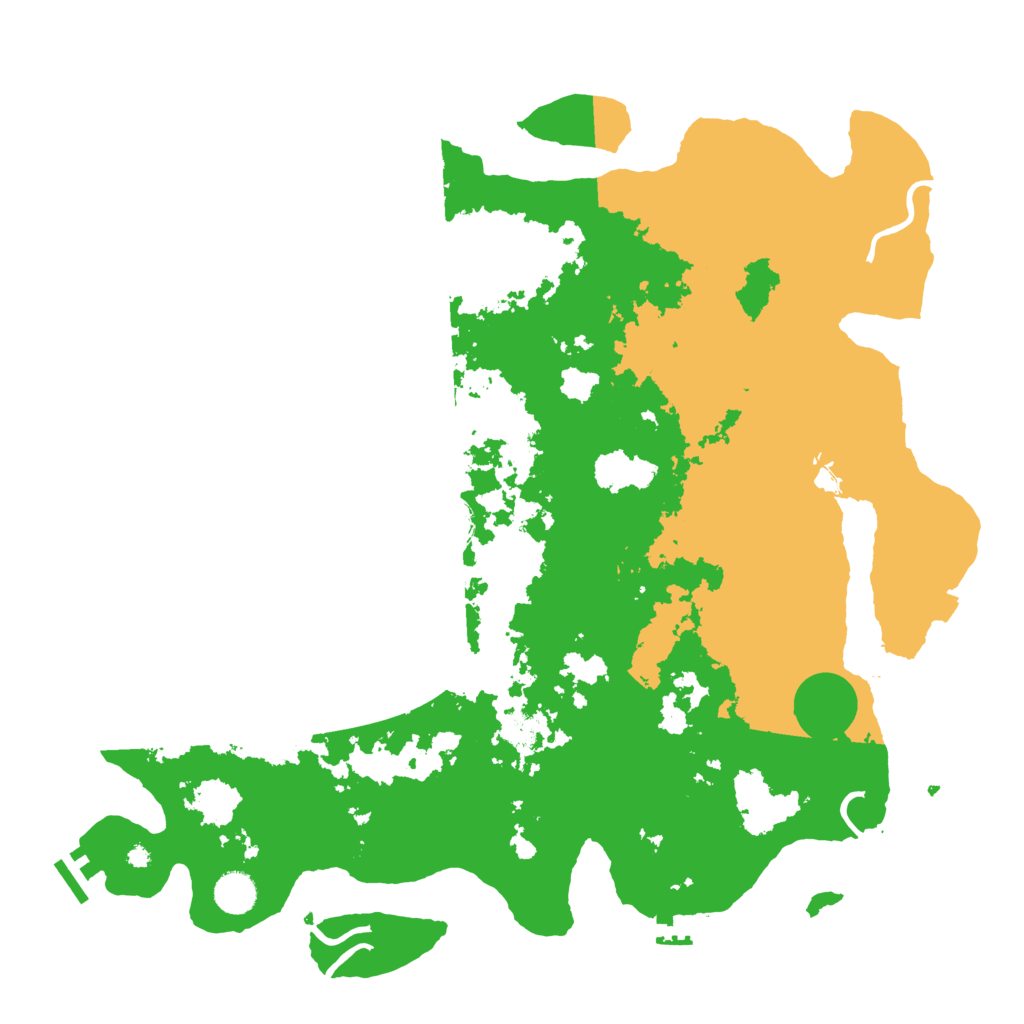 Biome Rust Map: Procedural Map, Size: 4250, Seed: 811060781