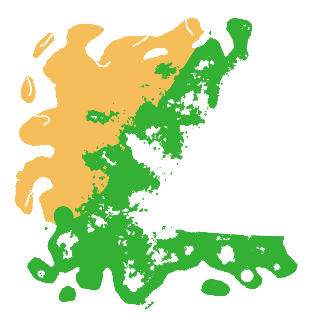 Biome Rust Map: Procedural Map, Size: 4500, Seed: 85589