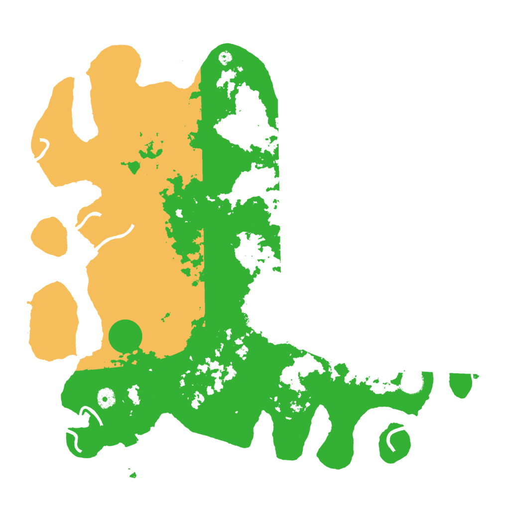 Biome Rust Map: Procedural Map, Size: 4000, Seed: 3366