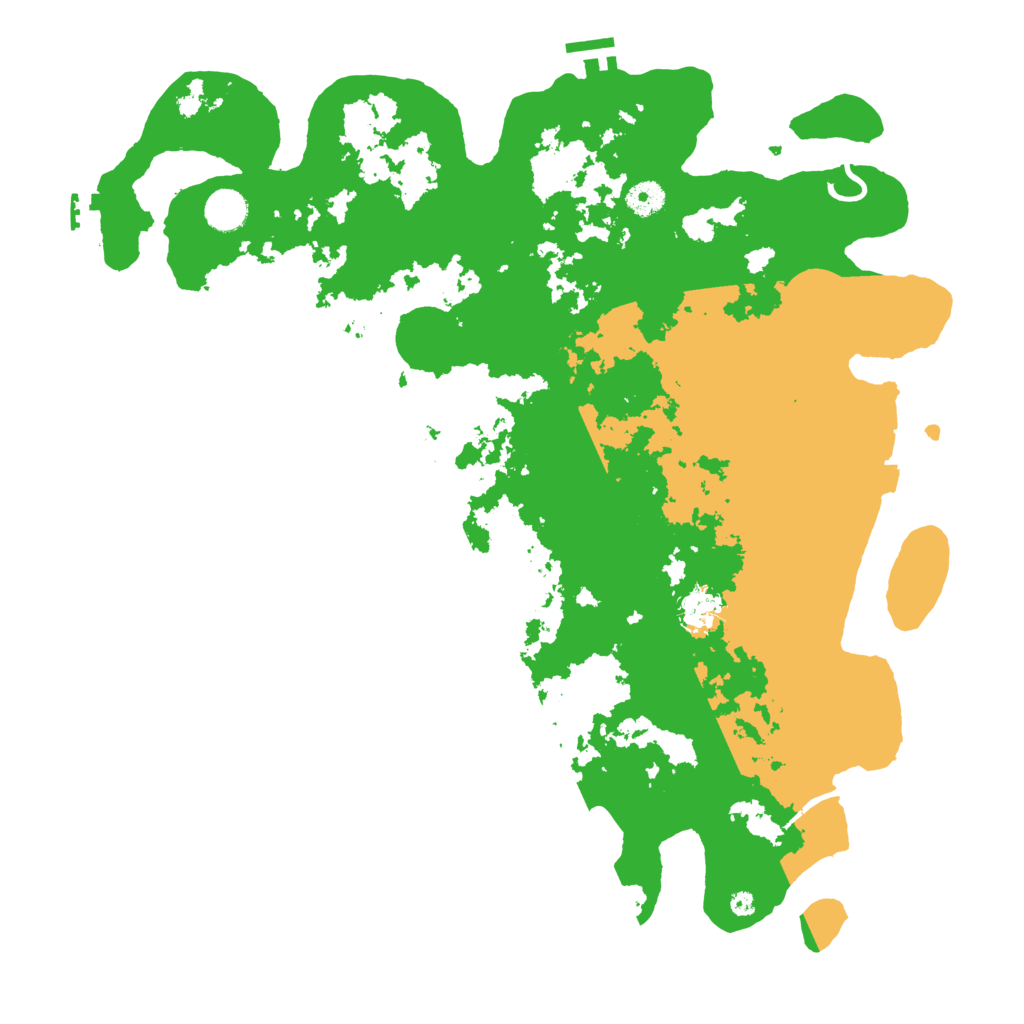 Biome Rust Map: Procedural Map, Size: 4250, Seed: 1316455124