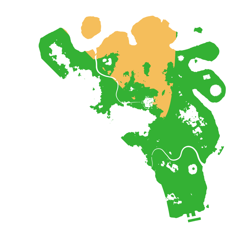 Biome Rust Map: Procedural Map, Size: 3750, Seed: 1932505412