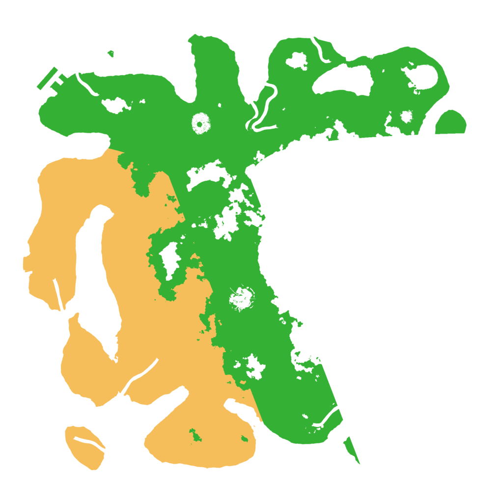 Biome Rust Map: Procedural Map, Size: 3800, Seed: 1754742285