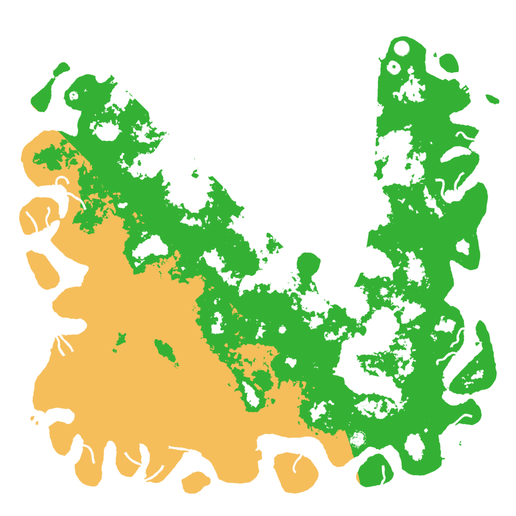 Biome Rust Map: Procedural Map, Size: 6000, Seed: 1805828418