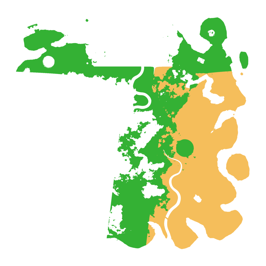Biome Rust Map: Procedural Map, Size: 4000, Seed: 1263892714