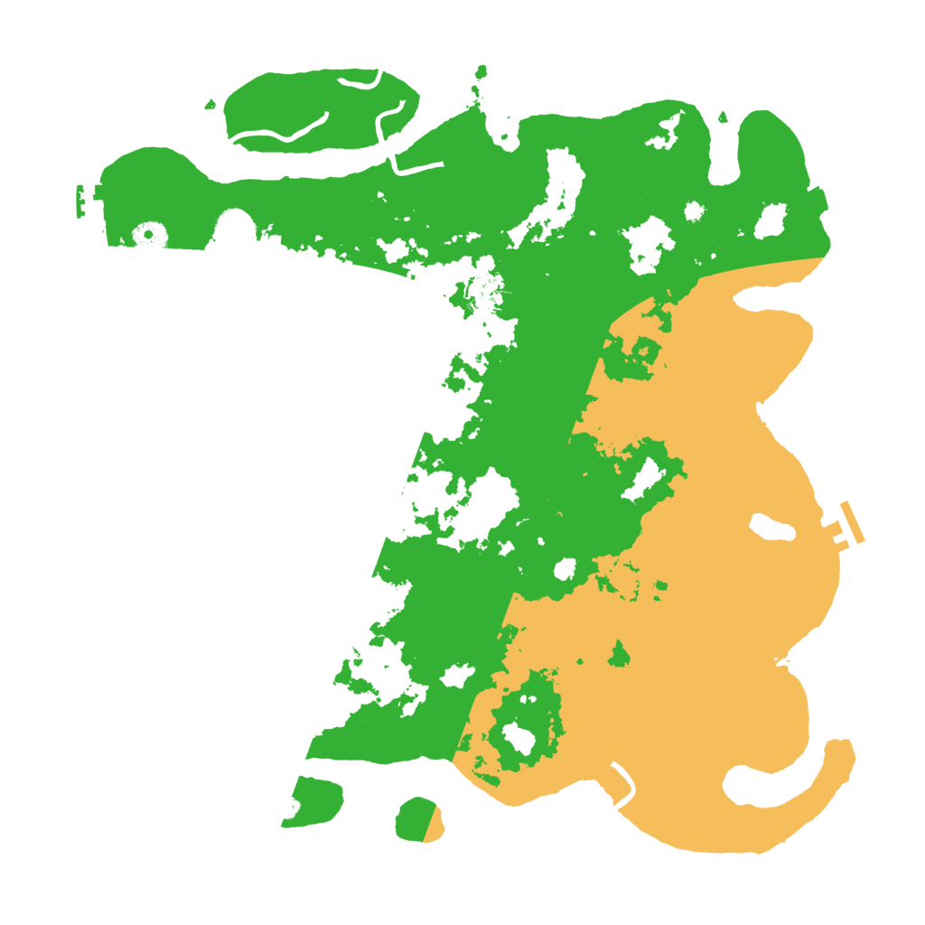 Biome Rust Map: Procedural Map, Size: 4250, Seed: 493328434