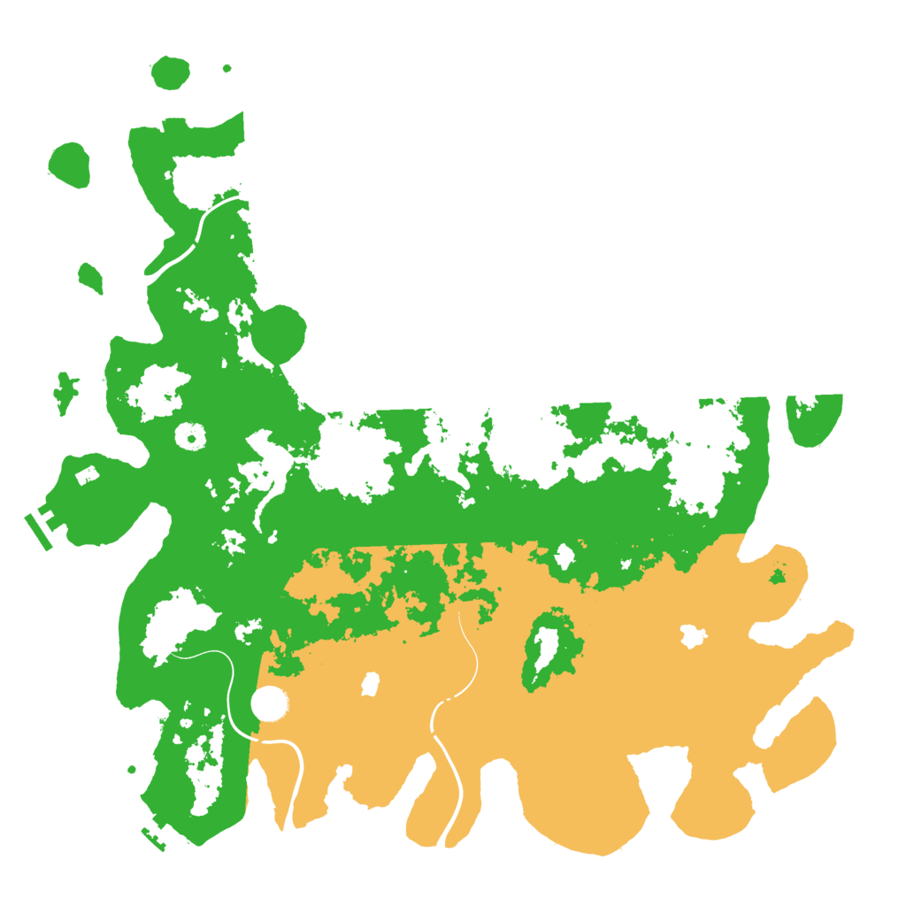 Biome Rust Map: Procedural Map, Size: 4500, Seed: 882465519
