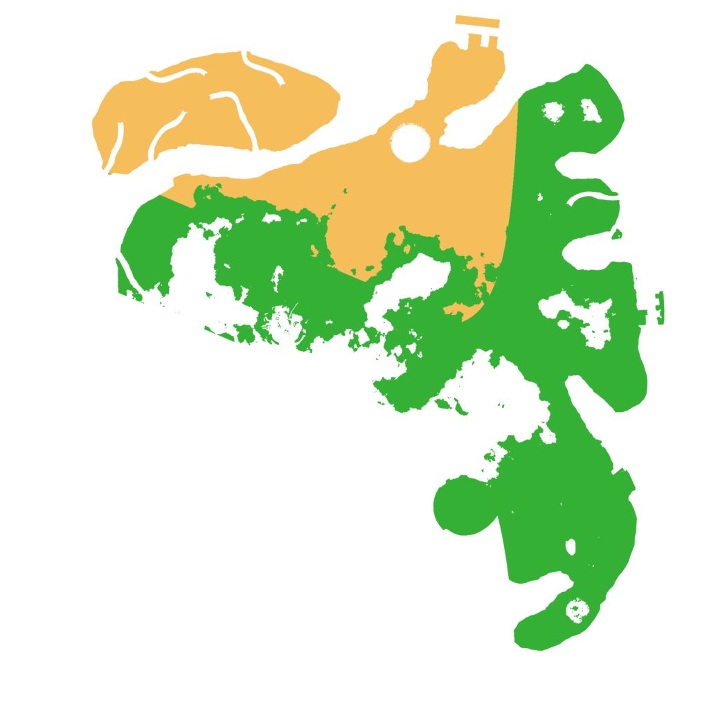 Biome Rust Map: Procedural Map, Size: 3250, Seed: 1911843503