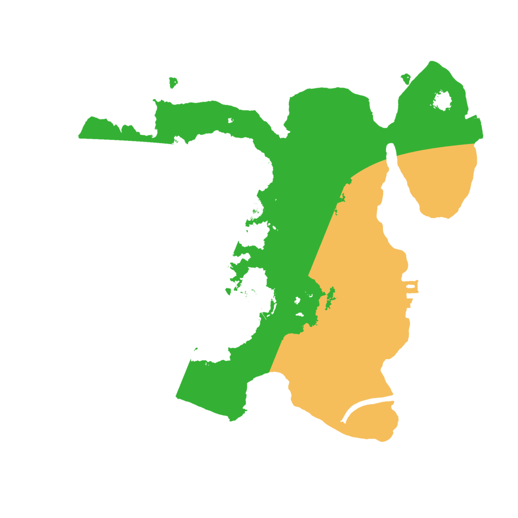 Biome Rust Map: Procedural Map, Size: 2500, Seed: 67324562