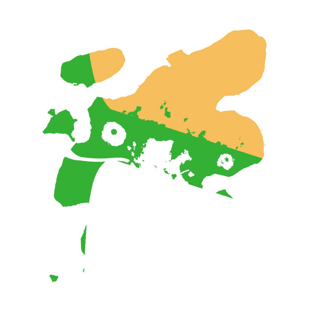 Biome Rust Map: Procedural Map, Size: 2000, Seed: 51378