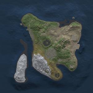 Thumbnail Rust Map: Procedural Map, Size: 2000, Seed: 1001552756, 6 Monuments