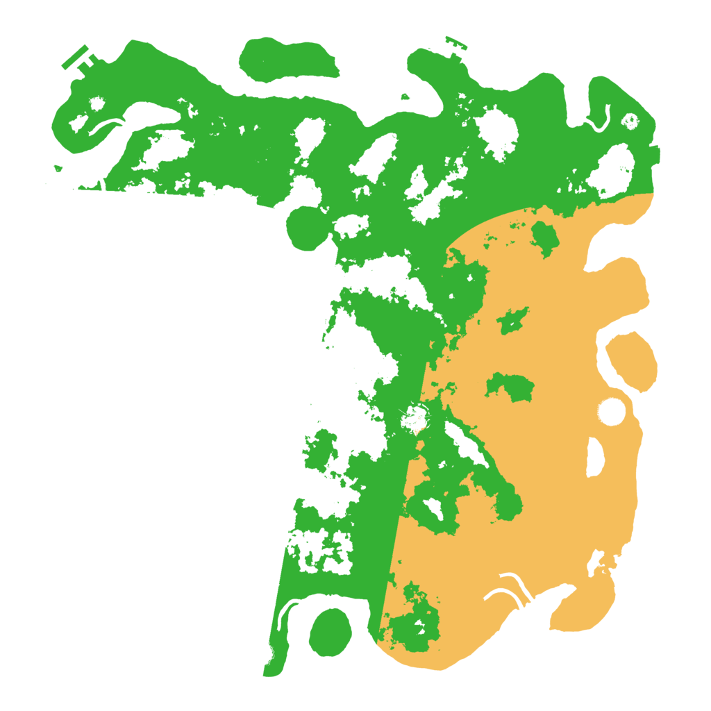 Biome Rust Map: Procedural Map, Size: 4500, Seed: 880848398