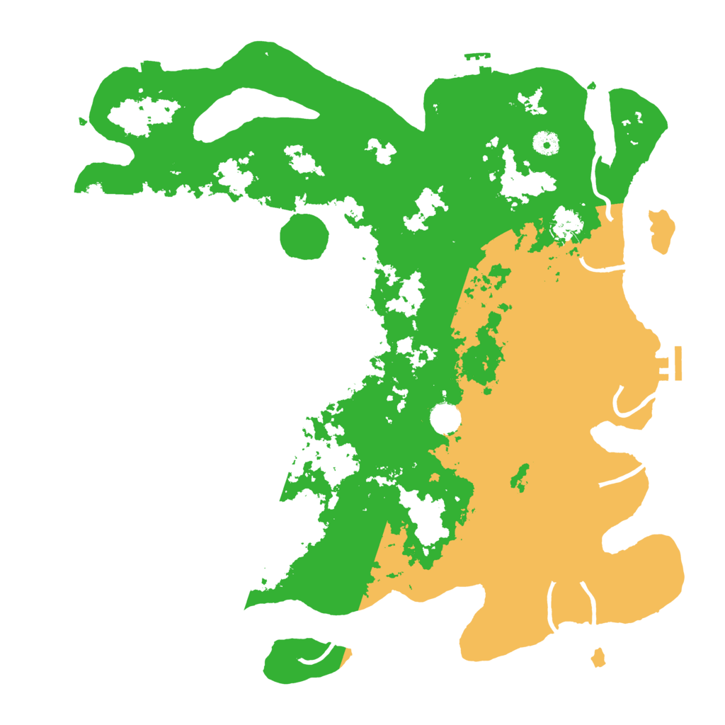 Biome Rust Map: Procedural Map, Size: 4250, Seed: 1703166263