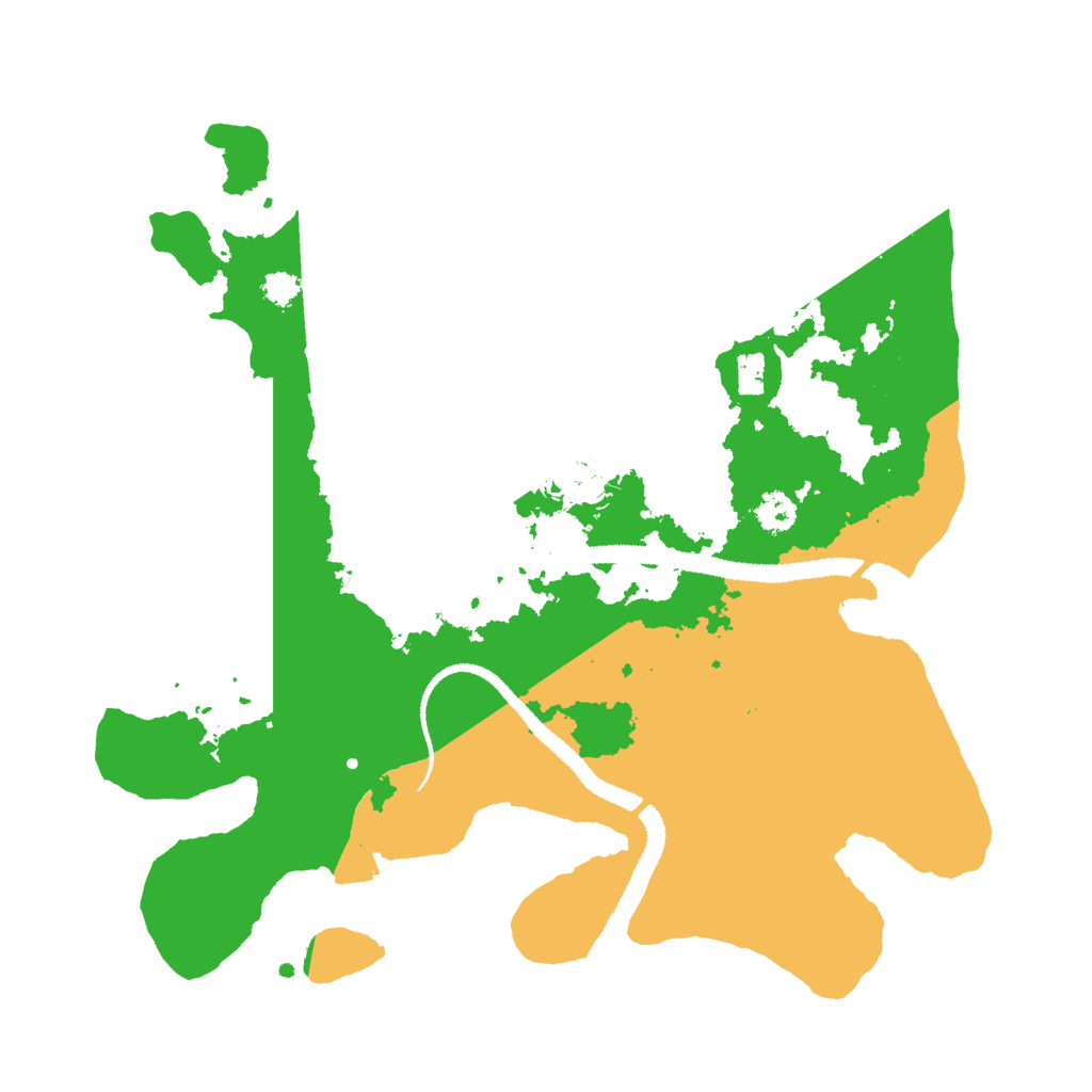 Biome Rust Map: Procedural Map, Size: 2850, Seed: 1931239371