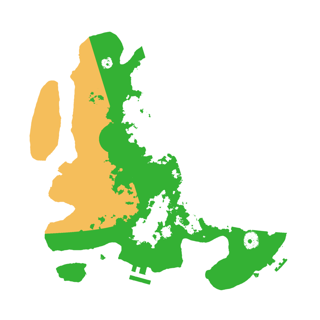 Biome Rust Map: Procedural Map, Size: 3000, Seed: 365637923