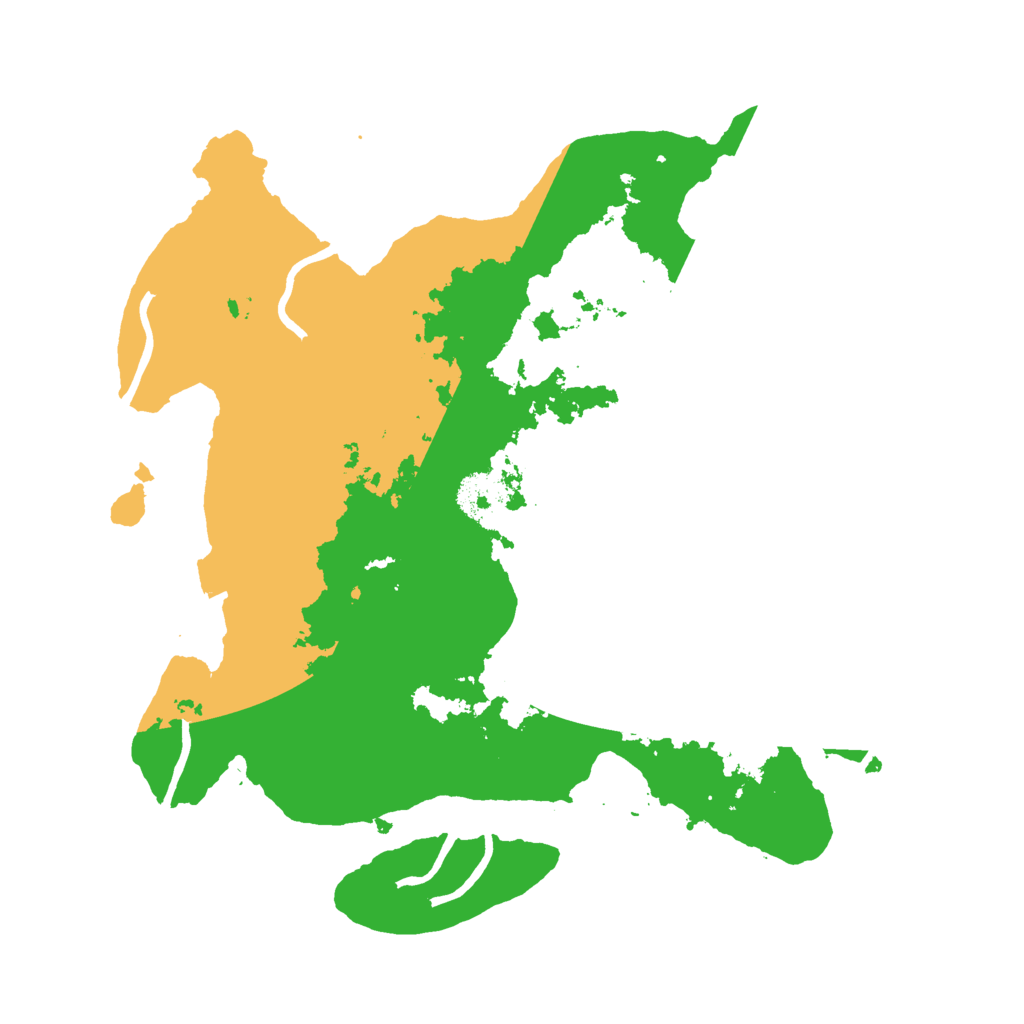 Biome Rust Map: Procedural Map, Size: 3000, Seed: 27656