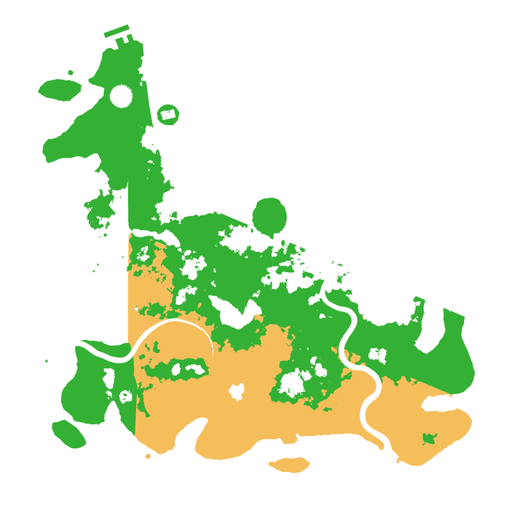 Biome Rust Map: Procedural Map, Size: 4000, Seed: 4071955