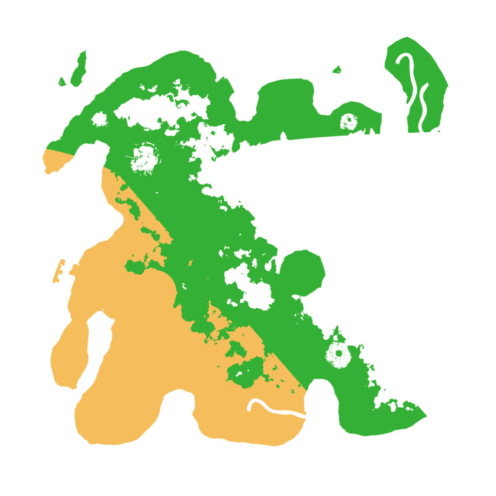 Biome Rust Map: Procedural Map, Size: 3000, Seed: 898744693