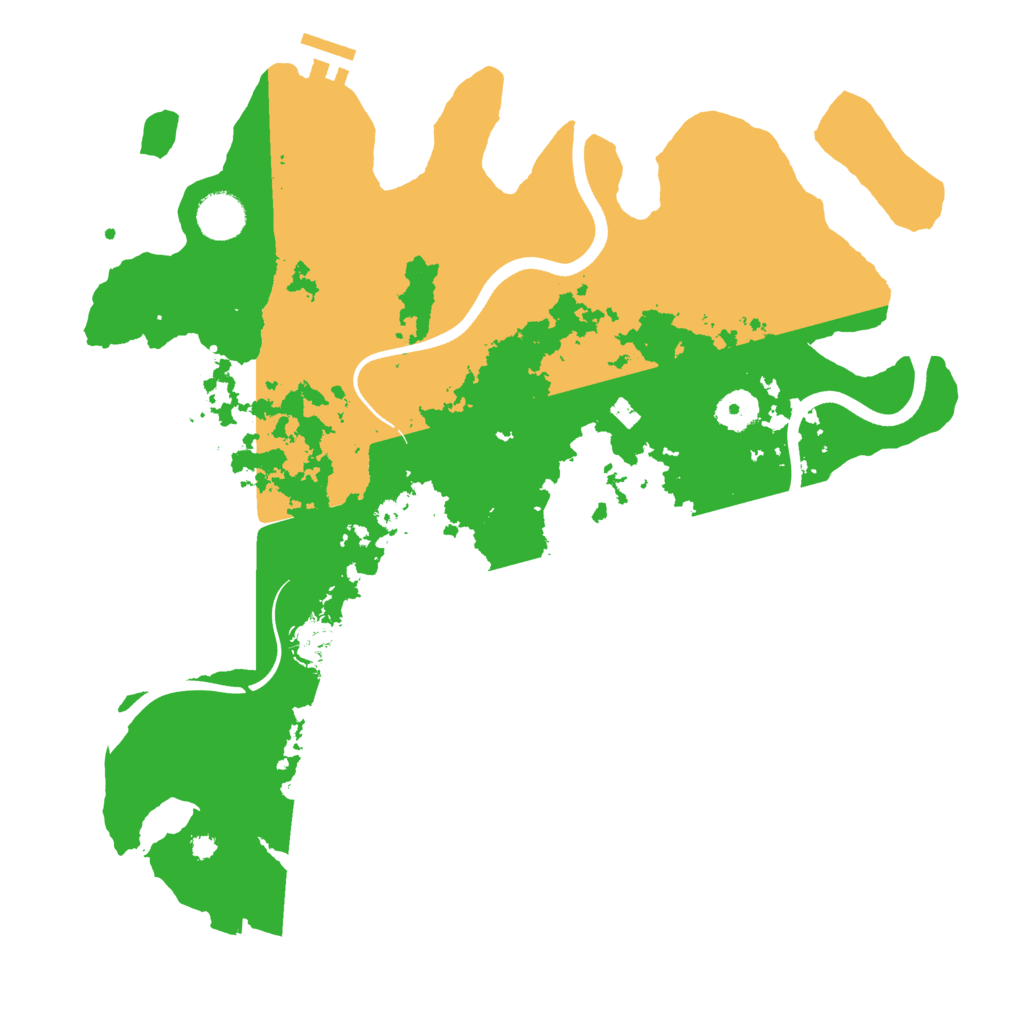 Biome Rust Map: Procedural Map, Size: 3750, Seed: 2085971783